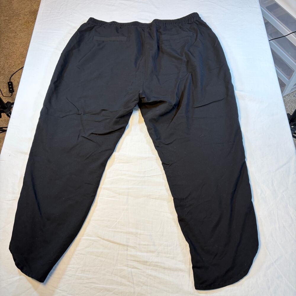 Marine Layer Alison black baggy ankle taper leg pants. Size L. boho, lightweight - Picture 3 of 5